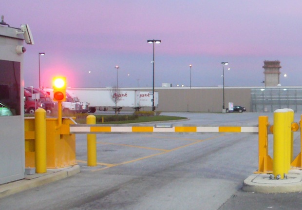 exit lanes at O'Hare